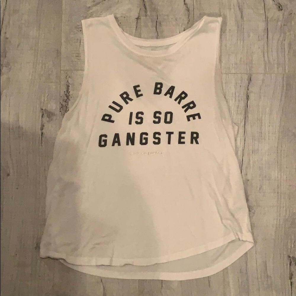 Pure Barre is so Gangster Tank